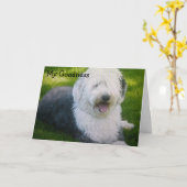 CARTE "TWEET ME QUELQUE TEMPS" SOUHAITE L'ANNIVERSAIRE (Fleur jaune)