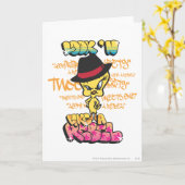 Carte Tweety Like a Rebel (Fleur jaune)