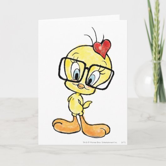 Carte Tweety Nerd (Devant)