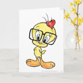 Carte Tweety Nerd (Fleur jaune)