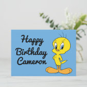 Carte TWEETY™ | Oiseau Intelligent (Debout devant)