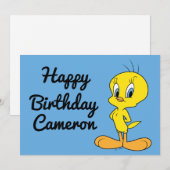 Carte TWEETY™ | Oiseau Intelligent (Devant / Derrière)