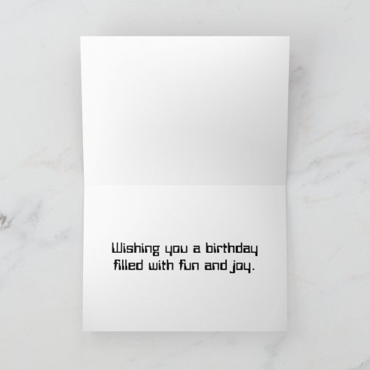 Carte Twin Robots Anniversaire de 2 ans (Intérieur)