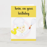 CARTE "TWIN SISTER COOKS** ANNIVERSAIRE VOUS SOUHAITE<br><div class="desc">VOTRE SOEUR DOUCE AIME-T-ELLE CUIRE ET CUIRE ET LA FAIRE CUIRE ET ELLE EST GRANDE ? ALORS CETTE CARTE PEUT ÊTRE JUSTE "CELLE" QUE VOUS VOULEZ L'ENVOYER POUR SON "ANNIVERSAIRE"</div>