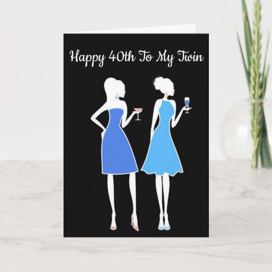 CARTE *****TWIN**** VOUS REGARDEZ FANTASTIQUE À ****40** (Devant)