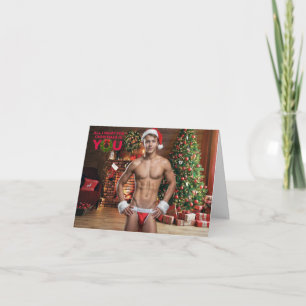 Carte TWINK personnalisé - Tout ce que je veux pour Noël