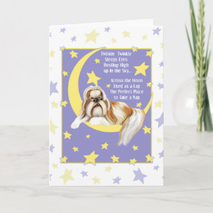 Carte Twinkle Twinkle Shih Tzu