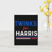 Carte Twinks Pour Kamala Harris (Fleur jaune)