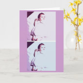 Carte Twins Babies Félicitations (Fleur jaune)