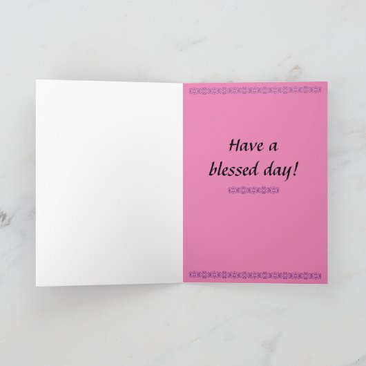 Carte Two Angels, fine art de Rosebeth 1995 (Intérieur)