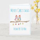 Carte Two Little Birds (Fleur jaune)