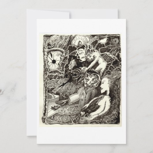 Carte Two Worlds, par Brian Benson Flat Card (Devant)
