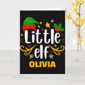 Carte Tygraphy Little Elf Fun Family Matching  (Fleur jaune)