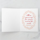 Carte Typographie mignonne Simple moderne Elégante Fête  (Intérieur)