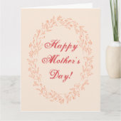 Carte Typographie mignonne Simple moderne Elégante Fête  (Devant)