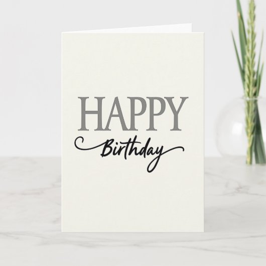 Carte typographique joyeuse (Devant)