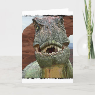 Carte Tyrannosaurus Rex Dinosaur