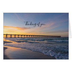 Carte U Pensacola Pier Shoreline Sunrise