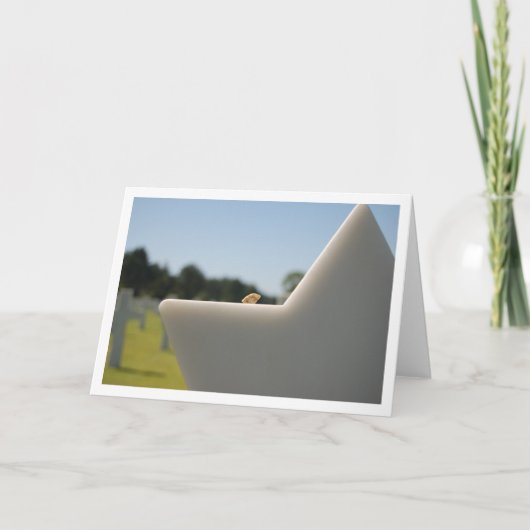 Carte U.S. Military Cemetery in Normandy, France (Devant)