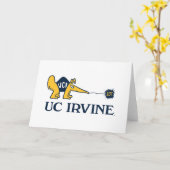 Carte UC Irvine | UCI Anteaters Zot! (Fleur jaune)