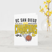 Carte Uc San Diego Tretons Saison Régulière 2025 Basketb (Fleur jaune)