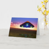 Carte UFO Lights (Fleur jaune)