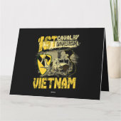 Carte Uh1 Huey Helicopter 1st Cavalry Division Vietnam V (Dos)
