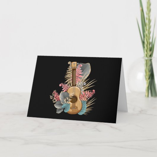Carte Uke Ukulele Guitar (Devant)