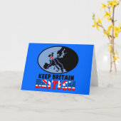 Carte UKIP britannique (Fleur jaune)