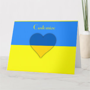 Carte Ukraine Drapeau bleu jaune Thunder_Cove