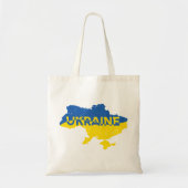 Carte ukrainienne. Drapeau ukrainien. Sac fourre-t (Devant)