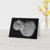 Carte Ultima Thule Arrokoth Kuiper Belt, objet (Fleur jaune)