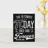 Carte Ultimate Pi Day Pour Conception Drôle Pi Day (Fleur jaune)