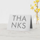 Carte Ultra Modern Bold Grey Nom Fête des pères simple (Fleur jaune)