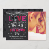 Carte Ultrasonic Faire-part de grossesse de Valent (Devant / Derrière)