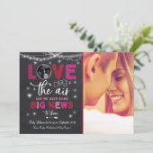 Carte Ultrasonic Faire-part de grossesse de Valent (Debout devant)