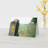 Carte Ultreya (Fleur jaune)