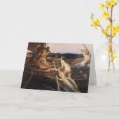 Carte Ulysse et les sirènes (Fleur jaune)