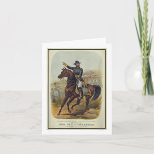 Carte Ulysses S. Grant Sur Le Cheval