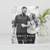 Carte Un Accueil Chaleureux (Debout devant)