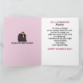 Carte Un Africain Américain en costume Fête des pères du (Intérieur)