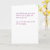 Carte Un ami à un point (Fleur jaune)