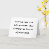 Carte Un Ami Aussi Bon (Fleur jaune)