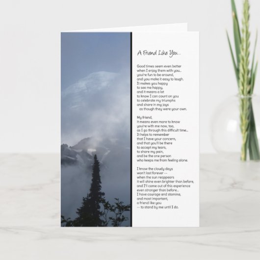 Carte Un Ami Comme Toi... (Devant)