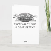 CARTE UN AMI DE CERFS COMMUNS (Dos)