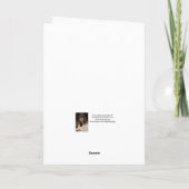 Carte Un ami en Merci jaune et orange vierge à l'intérie (Dos)