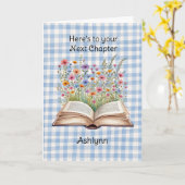 Carte Un ami qui s'éloigne du chapitre suivant (Fleur jaune)