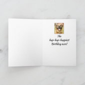 Carte Un ami vous souhaite le meilleur anniversaire de t (Intérieur)