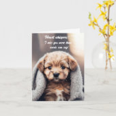 Carte Un Amoureux Manquant ? (Fleur jaune)