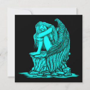 Carte Un ange endormi sur la pierre